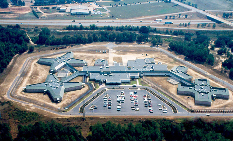 Dougherty County Jail Aerial View
